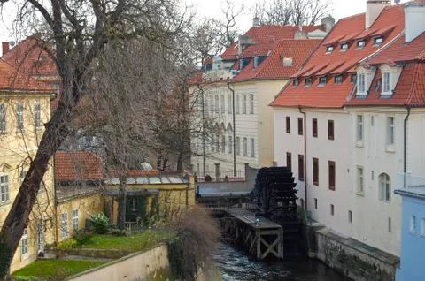 The water mill Stock Photos