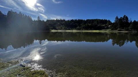 A water mirror Stock Photos
