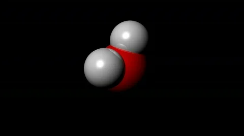 Water Molecule Stock Footage 442476