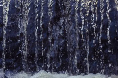 Water in motion. Stock Photos