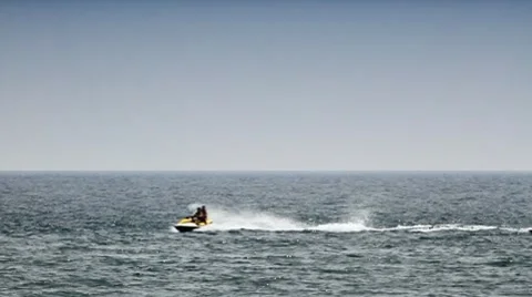 Water motorcycle Vídeo Stock 7748042