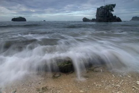 Water movement Stock Photos