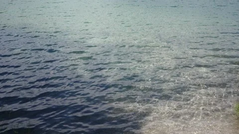 Water moving in slow motion Stock Footage 198010751