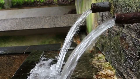 Water nature hands Stock Footage 70887364