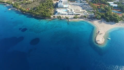 Water next to the ocean Stock Footage 131962972