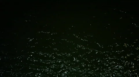 Water night lights reflection Stock Footage 866050