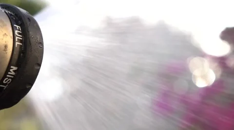 Water Nozzle Stock Footage 53805855