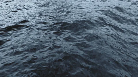Water ocean seamless looping background 4k slow motion Stock Footage