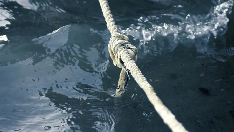 Water ocean String Slow Motion Stock Footage 95151719