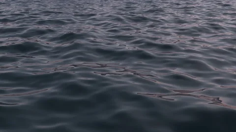 Water Ocean Surface Realistic Reflections Stock Footage 53217614