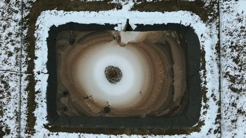 Water Oxygenation Process in Industrial Setting Stock Footage 266820768