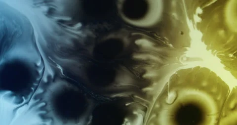 Water paint texture ink blend droplet liquid fluid Stock Footage 347037691
