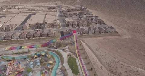 Water Park 4 Video stock 77740466