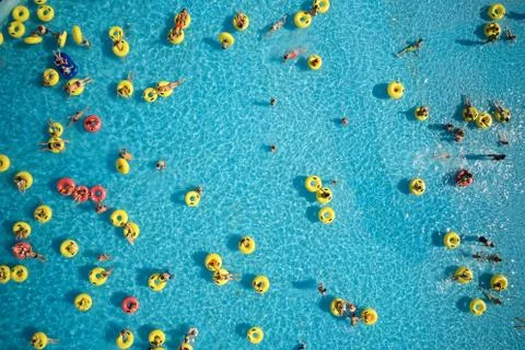 Water park background. Stock Photos