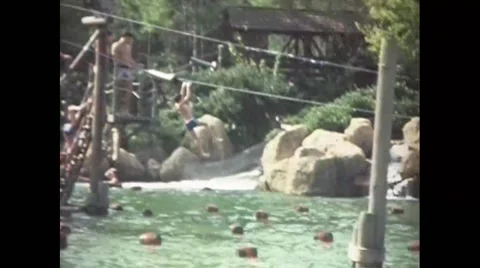 The water park Stock Footage 44908387