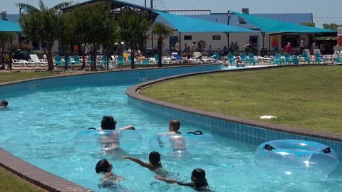 Water park. Stock Footage 90362696