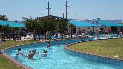 Water park. Stock Footage 90362702