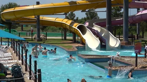 Water park. Stock Footage 90362758