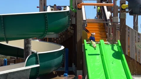 Water park. Video stock 90362816