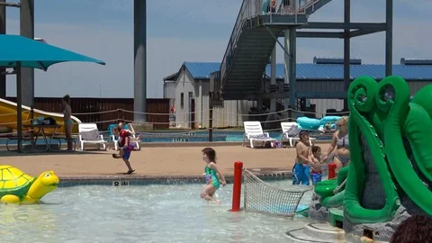 Water park. Stock Footage 90363112