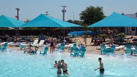Water park. Stock Footage 90363364