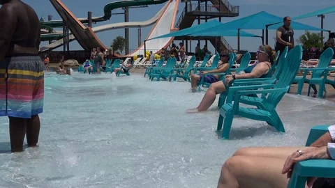 Water park. Stock Footage 90363578