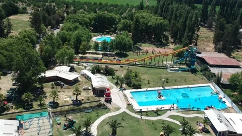 Water park Stock Footage 156830893