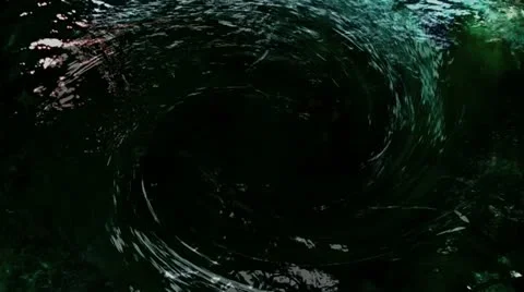 Water pattern swirl Stock Footage 12616388