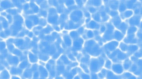 Water patterns on a swimming pool surface - Water FX0103 HD, 4K Stock Footage 52999429