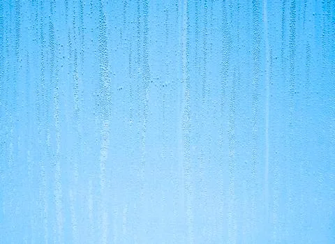 Water patterns on window Stock Photos
