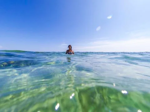 In the water Stock Photos