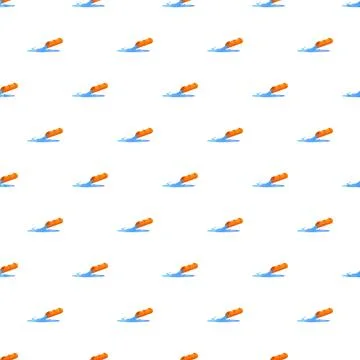 Water pipe draining fluid pollution seamless pattern 스톡 일러스트