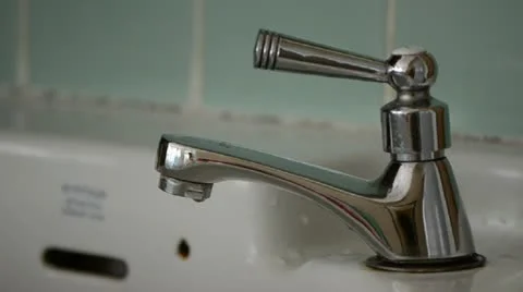 Water pipe flowing Stock Footage 21282801