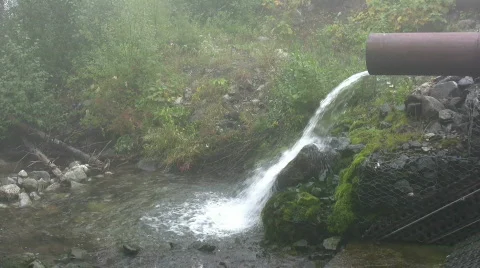 Water Pipe Stock Footage 364990