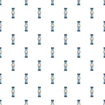 Water pipe gauge pattern illustrating industry infrastructure Illustrazione stock