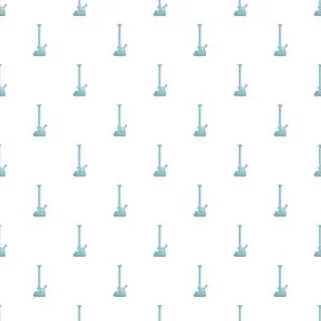 Water pipe objects creating seamless pattern Stockillustratie