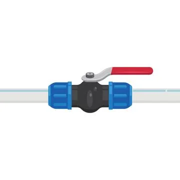 Water pipe valve handle icon vector element concept design template Stock Illustration