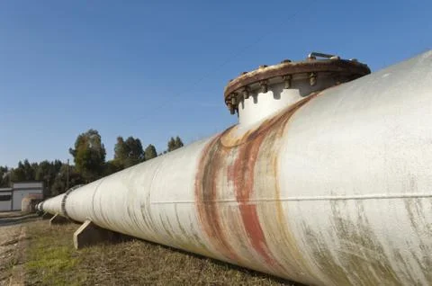 Water pipeline Stock Photos