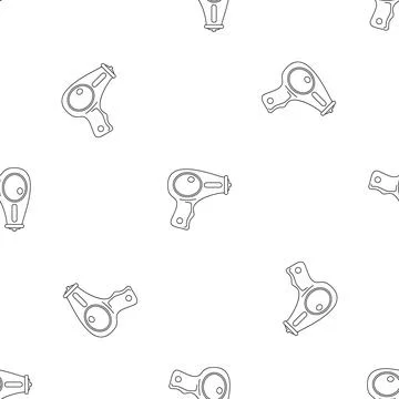 Water pistol pattern seamless Stock Illustration