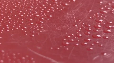 Water on Plastic Stock Photos