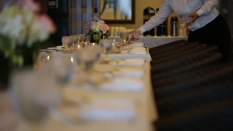 Water Please, Waiter! (2) Stock Footage 104824601