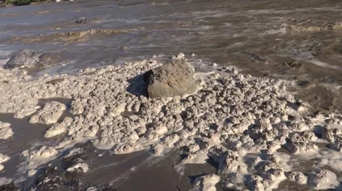 Water pollution 3 Stock Footage 52680170