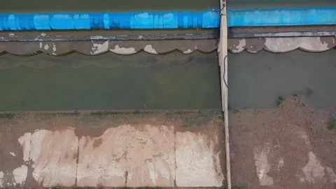 Water Pollution and Contamination Scene Видео 333620805