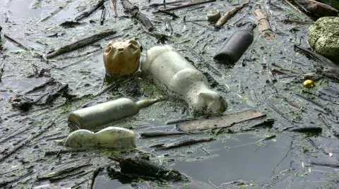 Water Pollution Video stock 733784