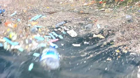 Water Pollution Stock Footage 8931145