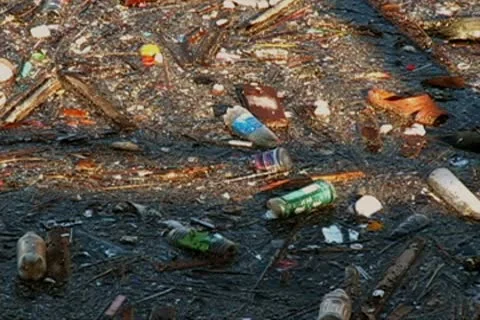 Water pollution  Vídeo Stock 10134036