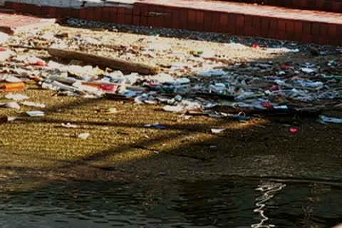 Water pollution  Stock Footage 10149438