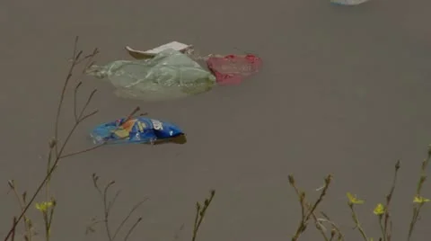 Water pollution Stock Footage 12266987