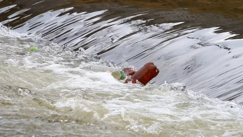 Water pollution. Stock Footage 87042385