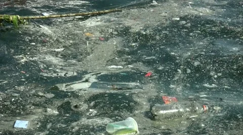 Water Pollution Full HD 1080p Stock Footage